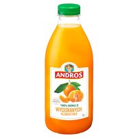 Andros 100 % soku z wyciskanych klementynek 1 l