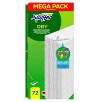 Swiffer Sweeper Dry Floor Pads Refills 72 Counts Traps & Locks Dust