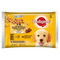 Pedigree Vital Protection Junior Karma pełnoporcjowa w galaretce 400 g (4 x 100 g)