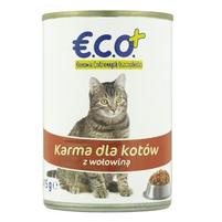 €.C.O.+  Karma dla kotów z wołowiną 415g