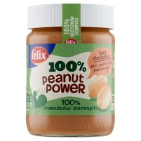 Felix Peanut Power 100% Pasta orzechowa 350 g