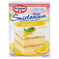 Dr. Oetker Masa śmietanowa cytrynowa 70 g