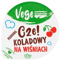 Krasnystaw Vege Pudding czekoladowy na wiśniach 150 g