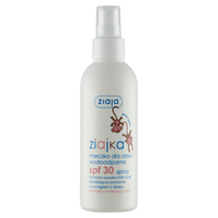 Ziaja Ziajka Mleczko dla dzieci wodoodporne spray powyżej 12 miesiąca życia SPF 30 170 ml