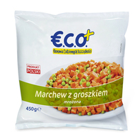 €.C.O.+ marchewka z groszkiem mrozona 450g