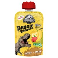 Hortex Drugie śniadanie Mus owocowy jabłko + banan 100 g