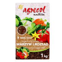 AGRECOL ORGANICZNY NAWÓZ DO WARZYW I ROZSAD 1KG