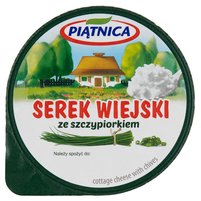 Piątnica Serek wiejski ze szczypiorkiem 150 g