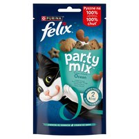 Felix Party Mix Przekąski o smaku łososia mintaja i pstrąga 60 g