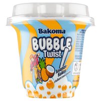 Bakoma jogurt pitny z kulkami owocowymi ananas-kokos