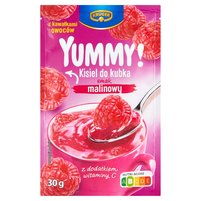 Krüger Yummy! Kisiel do kubka smak malinowy 30 g