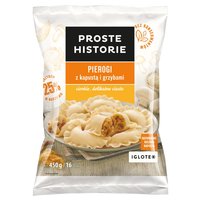 Proste Historie Pierogi z kapustą i grzybami 450 g (16 sztuk)