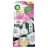 Air Wick Essential Oils Wkład do elektrycznego odświeżacza księżycowa lilia otulona satyną 19 ml