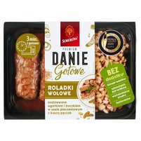 Sokołów Premium Danie gotowe roladki wołowe 360 g