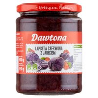 Dawtona Kapusta czerwona z jabłkiem 500 g