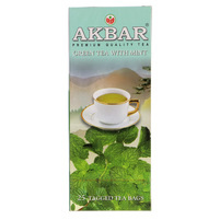 Akbar herbata zielona z  miętą 37,5g