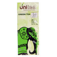 Unitea green tea zielona herbata ekspresowa 25x2g