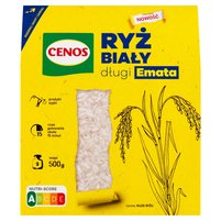 Cenos Ryż biały długi emata 500 g