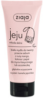 Ziaja - Jeju - Białe MYDŁO DO TWARZY z nutą mango, kokosa i papai 75ml