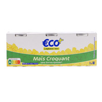 Eco kukurydza słodka 3x150g =450g