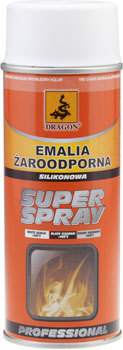 EMALIA ŻAROODPORNA SILIKONOWA SPRAY 400ML BIAŁA