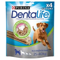 Dentalife Uzupełniająca karma dla dorosłych psów dla dużych ras 142 g (4 sztuki)