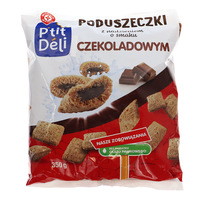 WM Poduszeczki z nadzieniem o smaku czekoladowym 350 g
