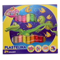 Seet colours plastelina 24 kolory