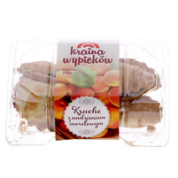 Kraina wypieków ciastka kruche z nadzieniem morelowym 250g