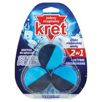 Kret Color Power Ocean Fresh Kostka do spłuczki 150 g (3 x 50 g)