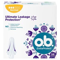 O.B. ExtraProtect Normal Tampony 56 sztuk