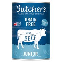 Butcher's Junior Karma dla psa kawałki z wołowiną w galaretce 400 g