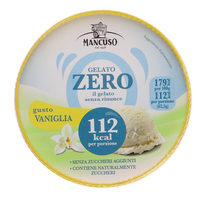 Mancuso zero  lody waniliowe ze substancją słodzącą 250g/400ml