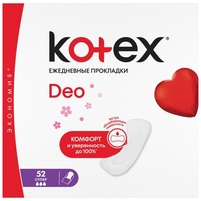 Kotex Super Deo wkładki higieniczne 52 szt.