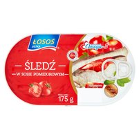 Łosoś Ustka Śledź w sosie pomidorowym 175 g