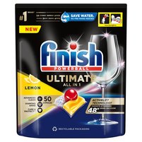 Finish Ultimate Lemon Kapsułki do mycia naczyń w zmywarce 645 g (50 sztuk)