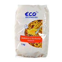 €.C.O.+  Makaron z kurkumą świderek 1kg