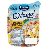 Lisner O Mamo! Sałatka śledziowa z jajkiem 140 g