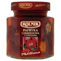 Rolnik Mediterana Papryka czereśniowa z tuńczykiem 270 g