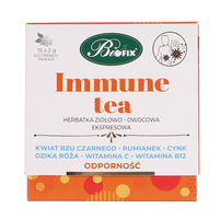 Bi fix immune tea herbatka ziołowo- owocowa ekspresowa 15x2g = 20 g