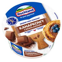 Hochland Kanapkowy kremowy serek twarogowy czekoladowy 130 g