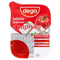 dega Sałatka śledziowa z papryką 150 g