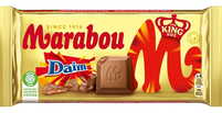 Marabou Czekolada mleczna z chrupiącymi karmelkami Daim 220 g