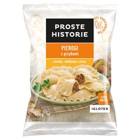 Proste Historie Pierogi z grzybami 450 g (16 sztuk)