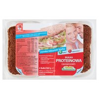 Mestemacher Bułka proteinowa 260 g (4 sztuki)