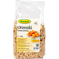 ORZESZEK ORZECHY ZIEMNE PRAŻONE BEZ SOLI 500G