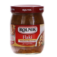 Rolnik flaki wołowe pikantne po wegiersku 510g