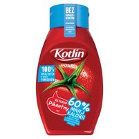 Kotlin Ketchup pikantny 60% mniej kalorii 450 g