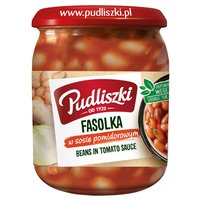 Pudliszki Fasolka w sosie pomidorowym 500 g