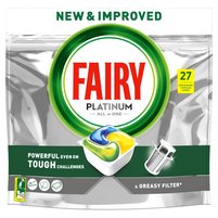 Fairy Platinum Cytryna Tabletki do zmywarki All In One, 135 tabletek